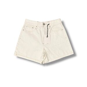 **NWT**Glassons High Rise Off White Shorts